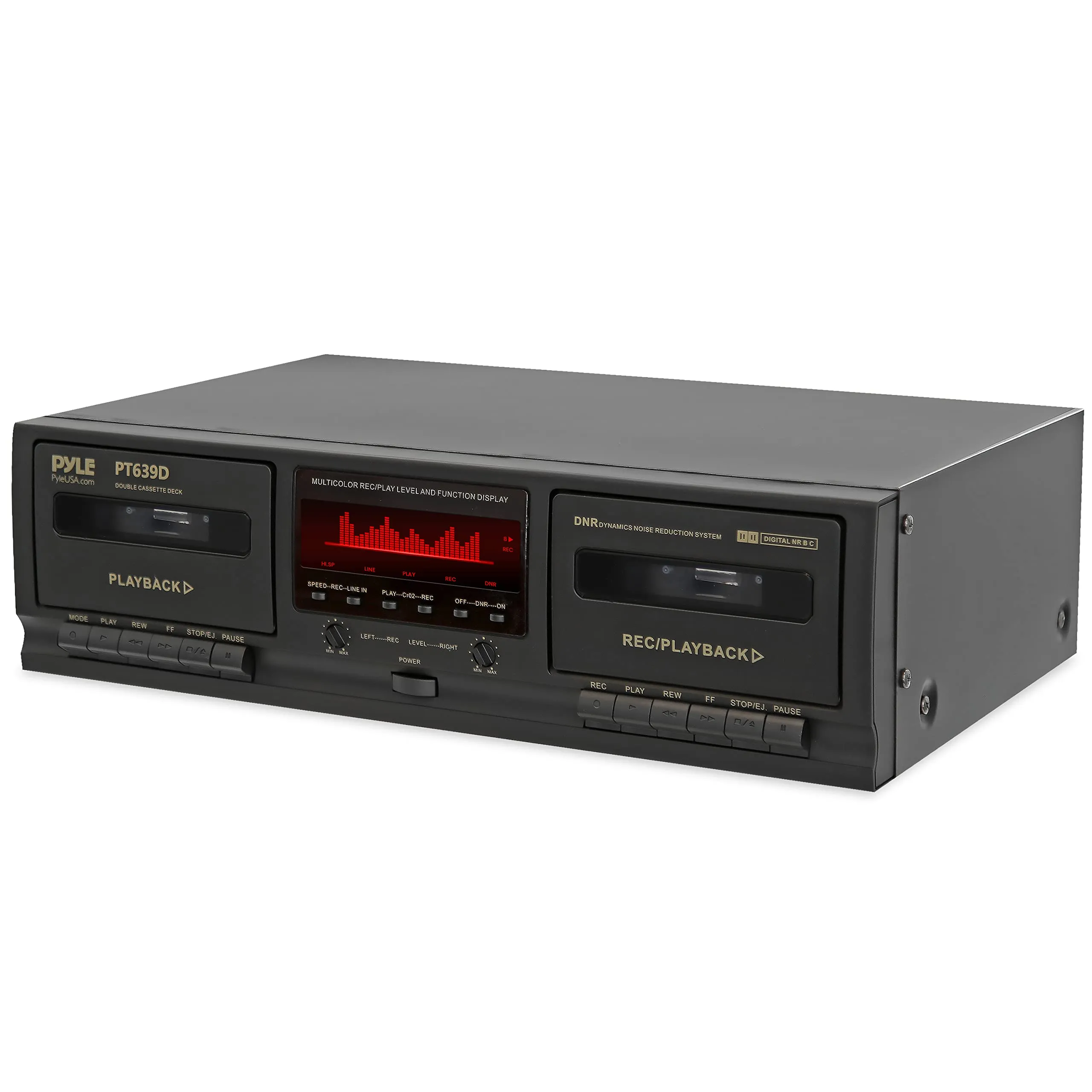 Pyle Dual Cassette Deck Stereo