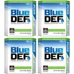 Bluedef Diesel Exhaust Fluid Synthetic Urea Deionized Water 2.5 Gallon (4 Pack)