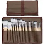 Artecho Art Paint Brushes Set 24 Different 24 Piece Multi-shaped Paint Brush