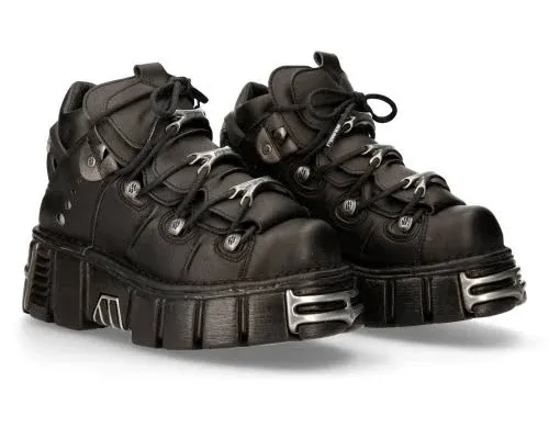 New Rock M.106-S1 Core Shoes (Black)