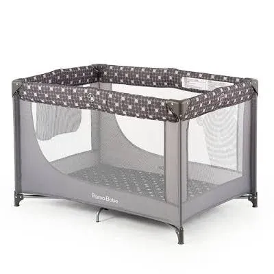 Pamo Babe Portable Enclosed Baby Playpen Crib with Mattress and Carry Bag