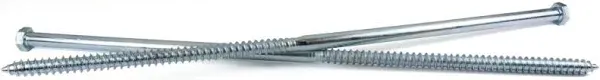 1/2 inch x Lag Screws/Steel/Zinc Carton