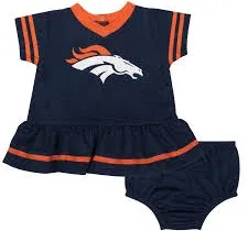 Gerber Baby Girls NFL Team Jersey Dress and Diaper Cover