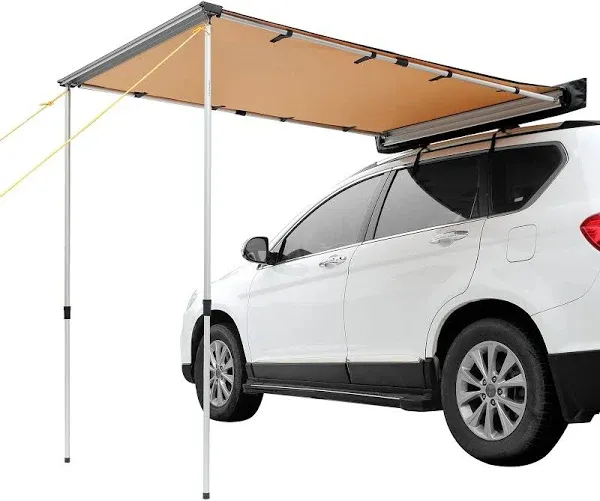 VEVOR Car Side Awning Large Shade Coverage Vehicle Awning