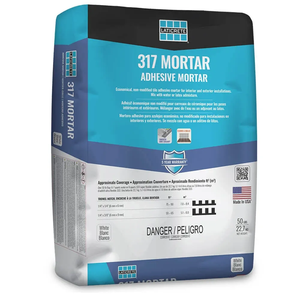 Laticrete 317 Mortar 50lb White