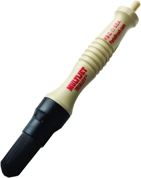 Lisle® 89550 - Parts Brush™ MULTIJET TRIALOY ™ Self-Cleaning Flow-Thru Brush