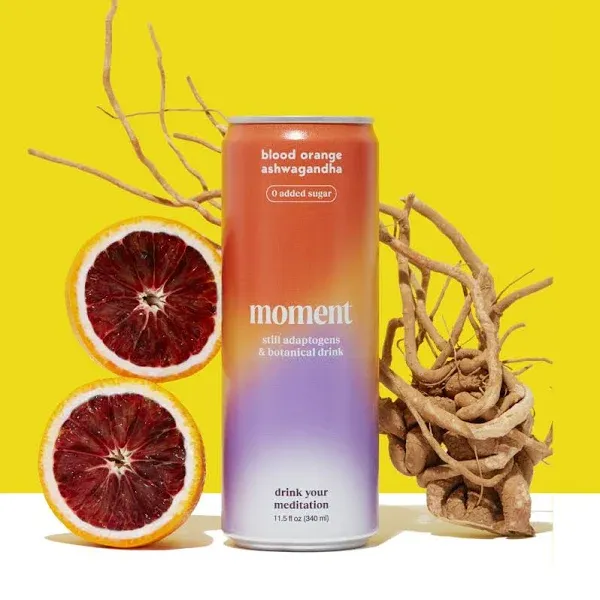 Blood Orange Ashwagandha Drink by Moment