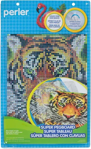 Perler Beads Super Pegboard - Clear