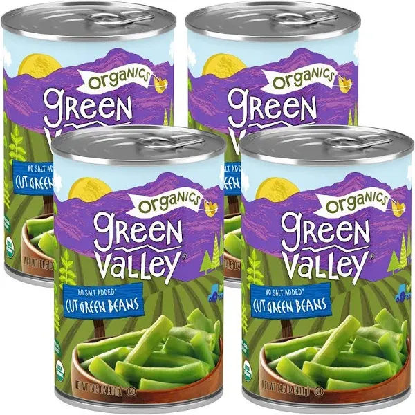 Green Valley Organics Cut Green Beans