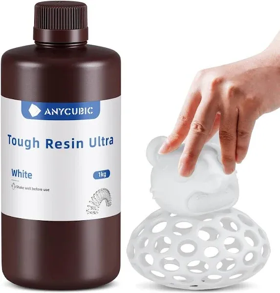 Anycubic Tough Resin 2.0 - Robustes 3D-Harz Transparent