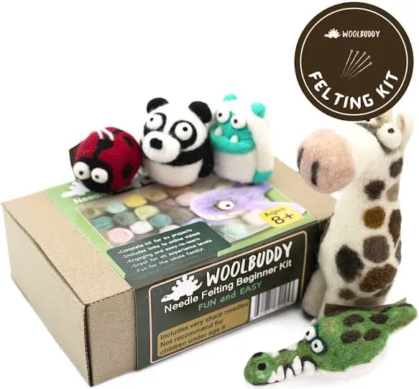 Woolbuddy Needle Felting Kits