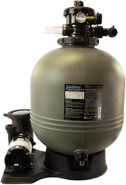 Waterway Carefree 19" Sand Filter System with 1HP Hi-Flo Pump