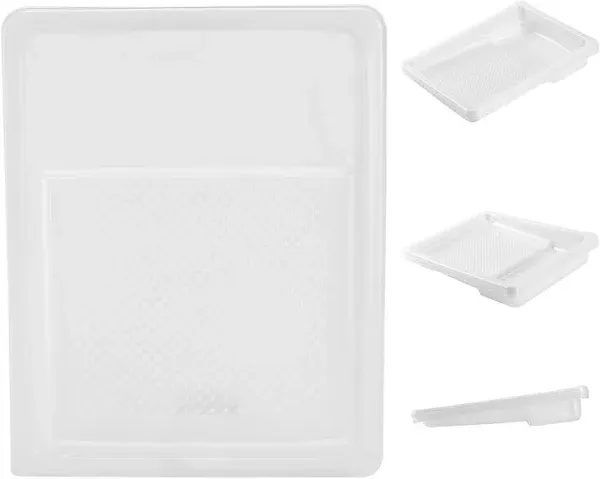 Bates- Paint Tray Liner, 9 Inch, 10 Pack, Paint Roller Tray, Disposable Plastic 