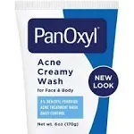 PanOxyl Benzoyl Peroxide 10% / 4% Acne Foaming Wash Skin Care Face Cleaning