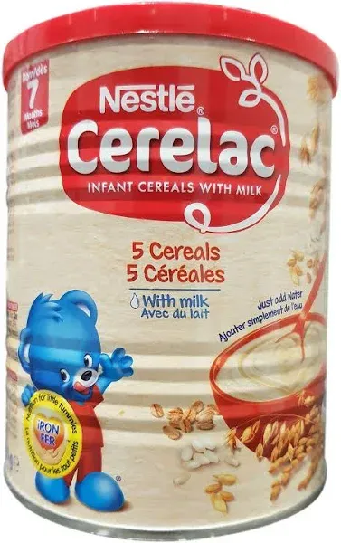 Nestle Cerelac 5 Cereals with Milk 400g