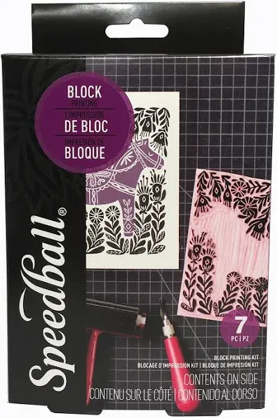 Speedball Block Printing Starter Kit - kit