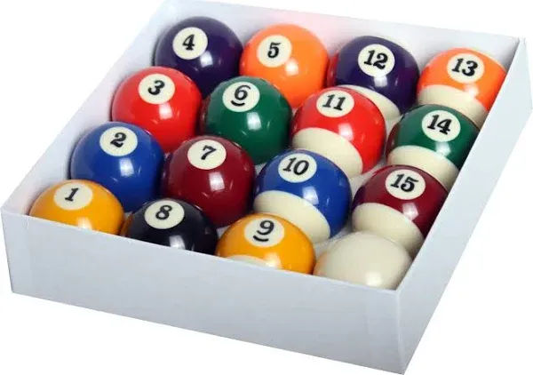 Empire USA Billiard Economy Ball Set, 2.25-Inch