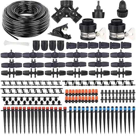 Micro Drip Irrigation 204pcs Kit