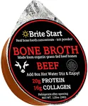 Brite Start Bone Broth Single Serve Concentrate - Beef - 12 Count, Size: 12 ct