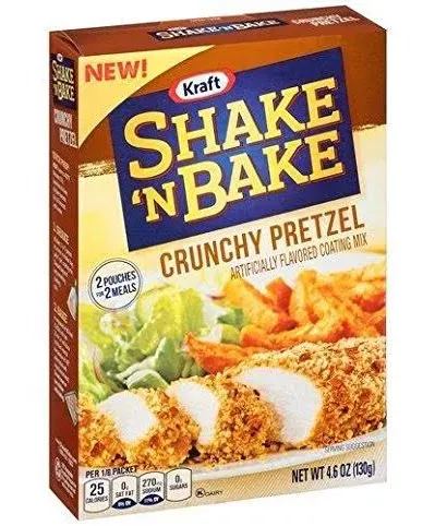 Shake 'N Bake Crunchy Pretzel Seasoned Coating Mix