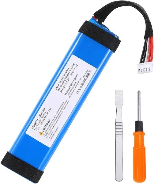 10000mah 37.0Wh Battery for JBL Xtreme1 Extreme Xtreme 1 GSP0931134 Replacement Batterie with Tools