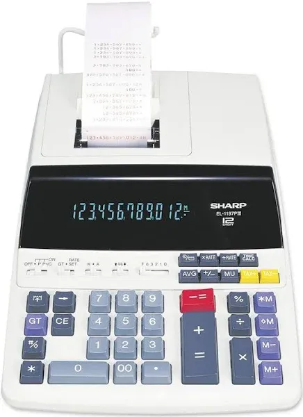 Calculator, 12-Digit, 8-3/4&#034;Wx12-9/1<wbr/>0&#034;Dx3-1/10&#034;H, Off White