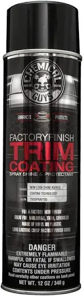 Chemical Guys TVDSPRAY100 Factory Finish Trim Coating