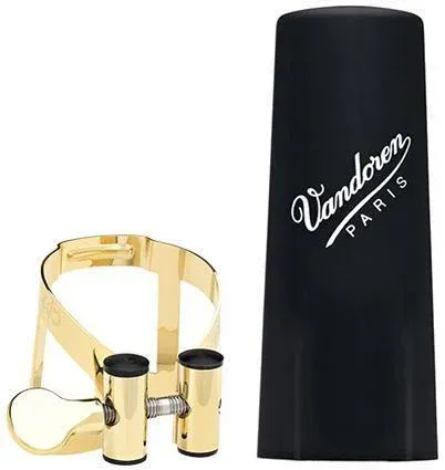 Vandoren M/O Bb Clarinet Ligature & Plastic Cap LC51GP