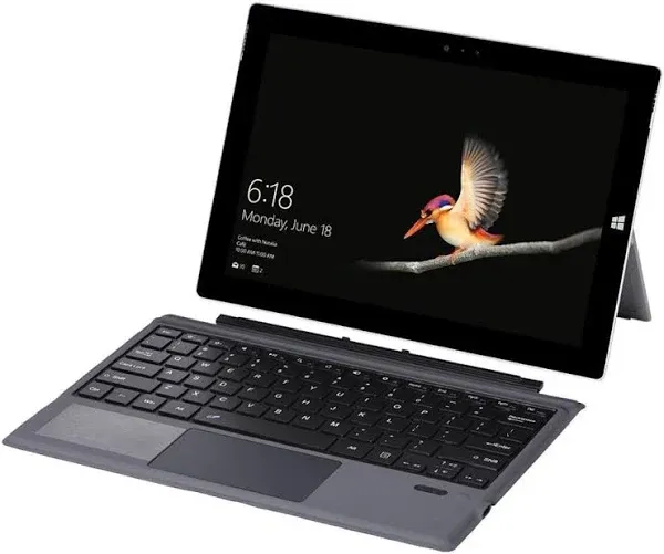 Wireless Keyboard With Touchpad For Microsoft Surface Pro 3/4/5/6/7 Portable Tablet Flip Stand Built In Rechargeable Battery - Buy For Microsoft Surface Pro 7 Keyboard,Surface Pro 3 Keyboard,For Microsoft Surface Pro 3 Keyboard Product on Alibaba.com