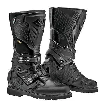 Sidi Adventure 2 boots with GTX black size 42 motorcycle tour enduro waterproof