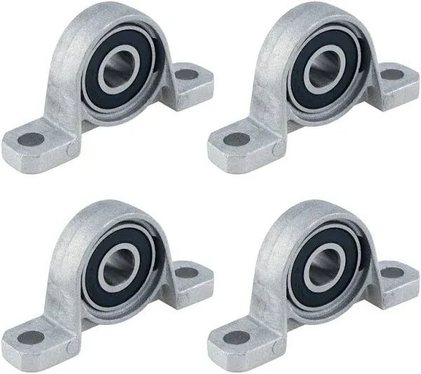 Sydien 4Pcs Bore Ball Mounted Pillow Block Bearing