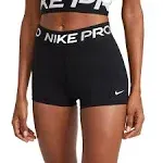 Nike Women's Pro 3" Shorts, Black