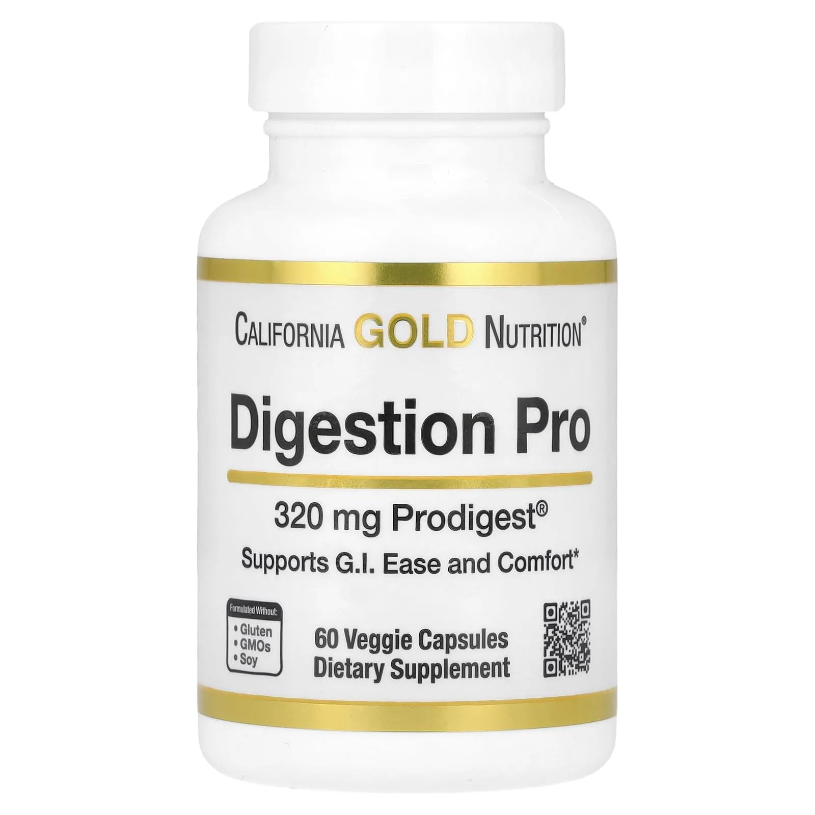 California Gold Nutrition Digestion Pro ProDigest Veggie Capsules