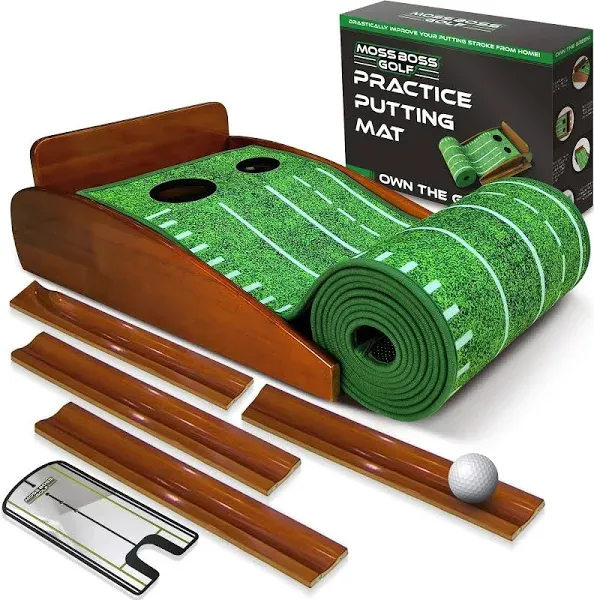 Moss Boss Golf Practice Putting Mat