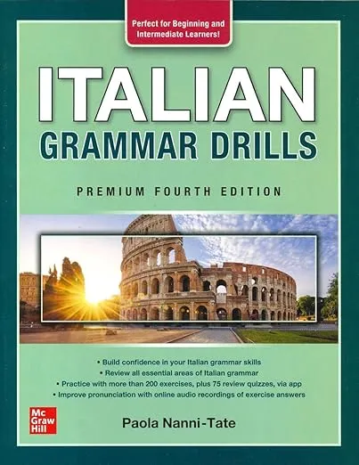 Italian Grammar Drills, Premium Fourth Edition