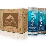 Waiakea Hawaiian Volcanic Coffee - Vanilla & Mocha Combo Pack - Ready to Drink Canned Coffee