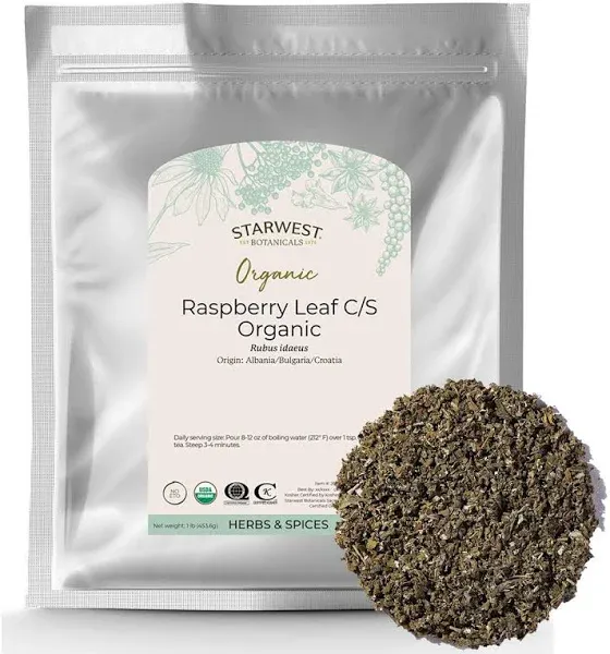 Starwest Botanicals Organic Red Raspberry Leaf Tea