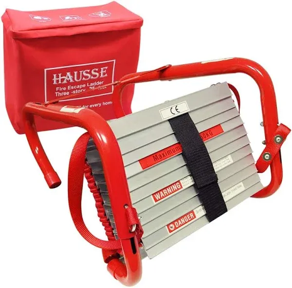 HAUSSE Durable 3-Story Fire Escape Ladder