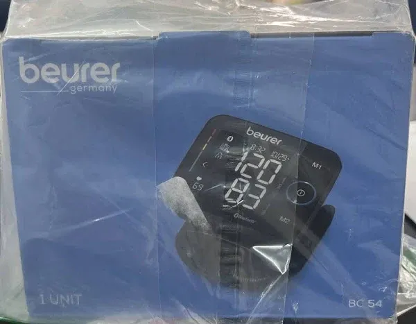 Beurer BC54 Fully Automatic Wrist Blood Pressure Monitor With Bluetooth