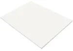 Prang (Formerly SunWorks) Construction Paper, White, 18" x 24", 50 Sheets