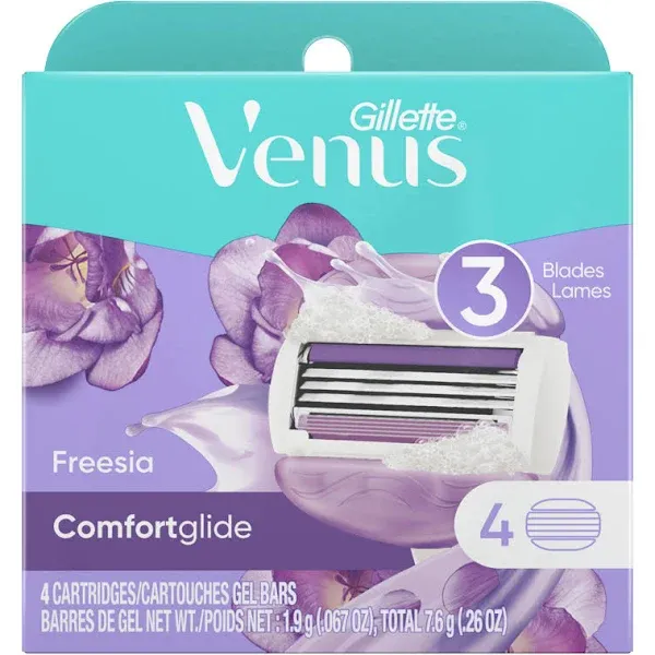 Gillette Venus Breeze Razor Cartridges 4 Count Women&#039;s Boxed/Retail