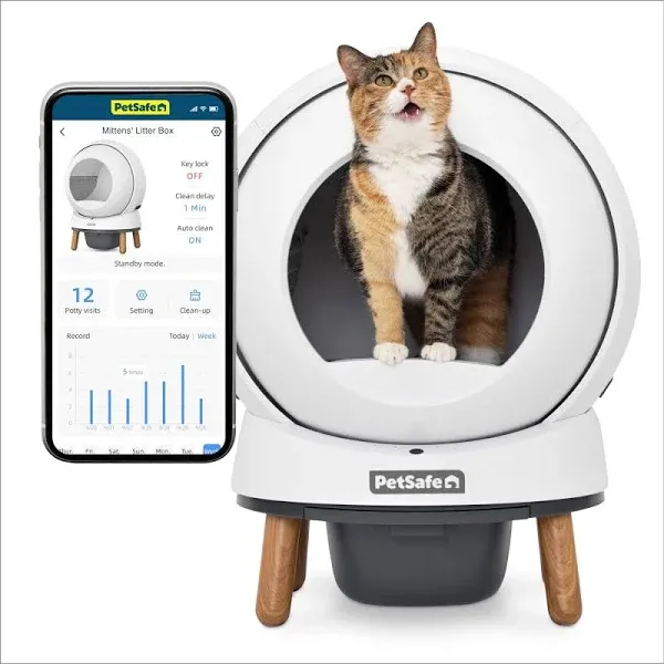 PetSafe ScoopFree SmartSpin Self-Cleaning Cat Litter Box