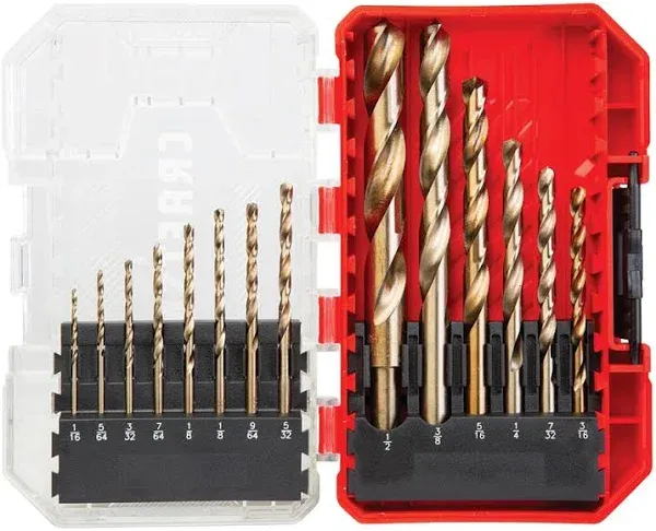 Craftsman  Gold Oxide  Drill Bit Set  14 pc. - Case Of: 1