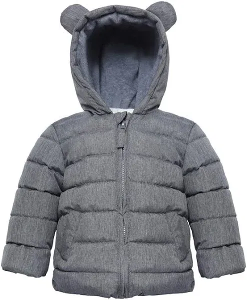 Rokka&Rolla Baby Boys' Warm Winter Coat-Baby Fleece Puffer Jacket