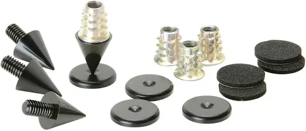 Dayton Audio - DSS2-BK - Black Speaker Spike Set 4 Pcs.