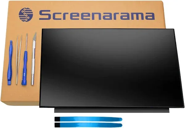 SCREENARAMA New Screen Replacement for NV156FHM-N45, FHD 1920x1080, IPS, Matte,