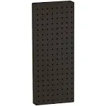 Azar Displays 770820-BLK Pegboard Wall Panel, 8" x 20" - Pkg Qty 2