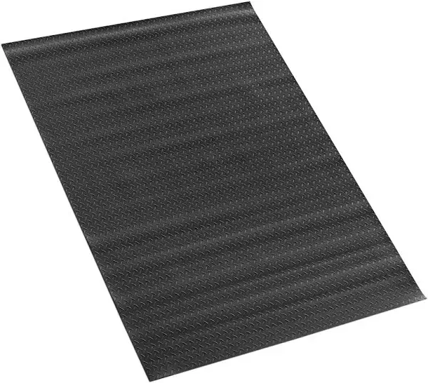 Motor Trend Utility Truck Bed Mat – All Weather Rubber Truck Bed Liner Mat Universal Size, Heavy Duty Protection for Your Truck,Van, or SUV, Pickup, Trim to Fit, Black, 4' x 6'