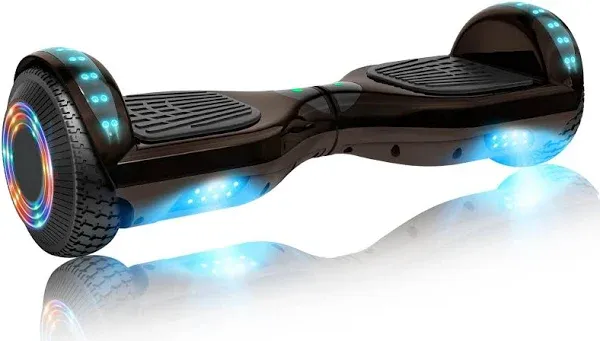 SISIGAD Hoverboard for Kids Ages 6-12, with Built-in Bluetooth Speaker and 6.5" Colorful Lights Wheels, Safety Certified Self Balancing Scooter Gift for Kids