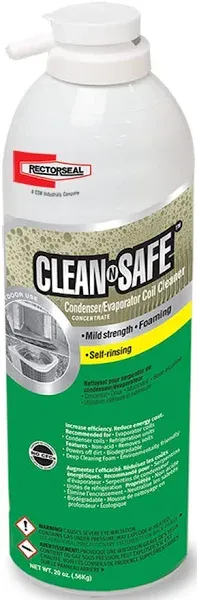 Rectorseal 83780 20-Ounce Aerosol Clean-N-Safe Coil Cleaner